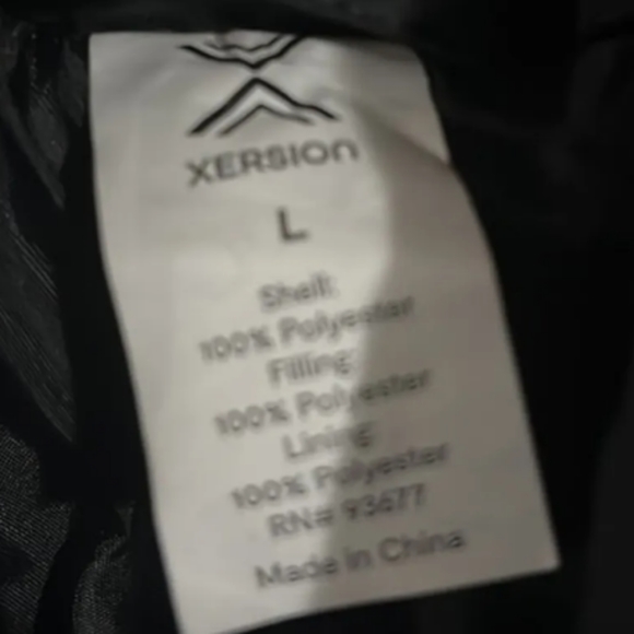 Xersion puffer jacket men's large - Picture 6 of 12